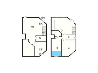 Maison de vacances Bogense Plan d'étage 2