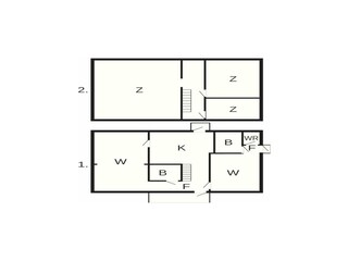 Vakantiehuis Undenäs Grondplan 23