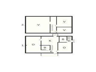 Vakantiehuis Undenäs Grondplan 23