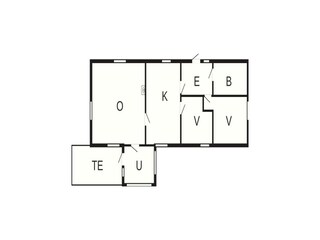 Vakantiehuis Tostared Grondplan 28