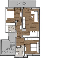 Floor plan apartment Amsel