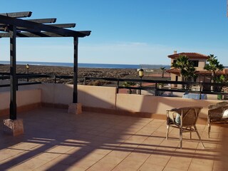 Dachterrasse mit Meerblick
