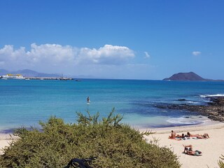 Corralejo Blick auf Lobos