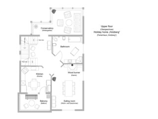 Casa de vacaciones Schleusegrund Plano de planta 22