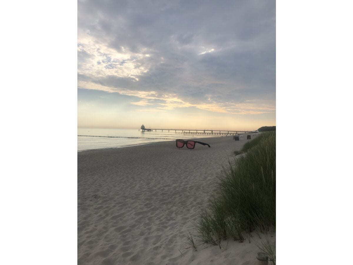 Strandaufgang in der Nähe der Wohnung