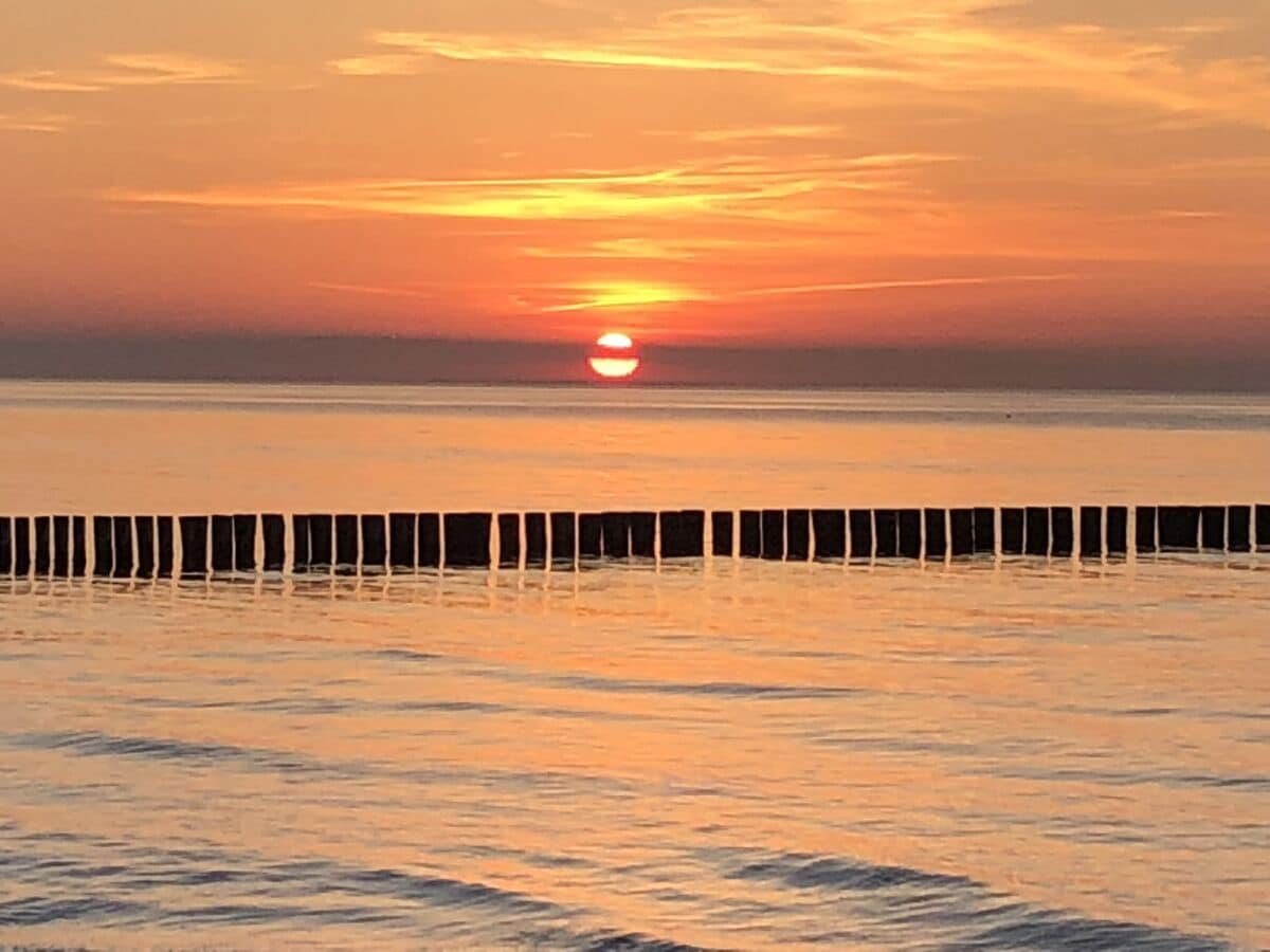 Sonnenuntergang am Strand