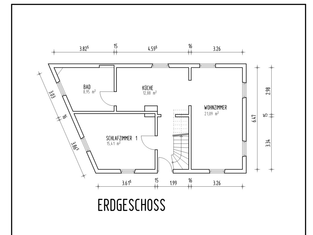 Grundriss Erdgeschoss