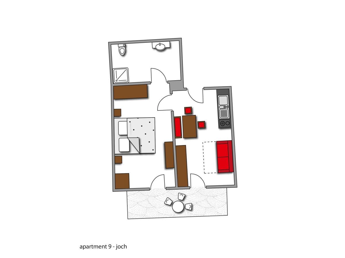 paloria - Raumplan Apartment Joch