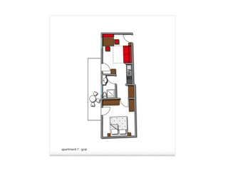 Appartamento per vacanze Algund Pianta del piano 25