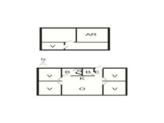 Casa de vacaciones Løkken Plano de planta 2