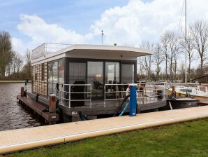 Huisboot luxe houseboat met dakterras en schitterend uitzicht over het Sneekermeer - Sneek - image1