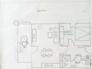 Ferienwohnung Wasserburg am Bodensee Grundriss 41