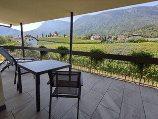 Terrasse Apartment Highlight Richtung Westen