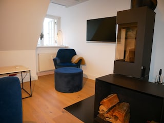 Sessel im Wohnzimmer