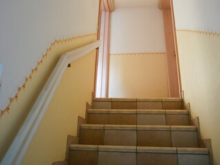Treppe zur Wohnung
