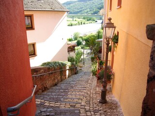 Gässchen in der Saarburger Altstadt