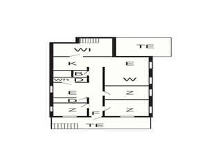 Vakantiehuis Verum Grondplan 5