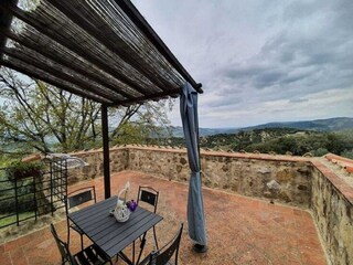 Ferienhaus Seggiano Außenaufnahme 5