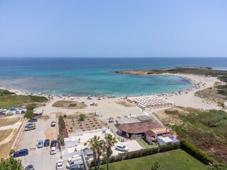 Beach at 20 m at 'Lido Pantanagianni'