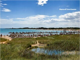 at 3 km 'Natural State Reserve of Torre Guaceto'