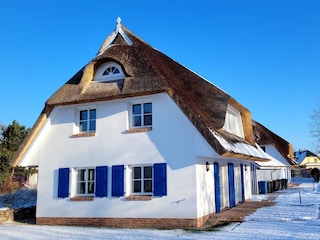 Ferienhaus Fischerhus  im Winter