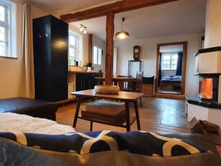 Wohnzimmer und Küche