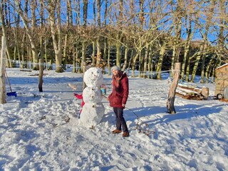Schnee auf Rügen gibt es wirklich