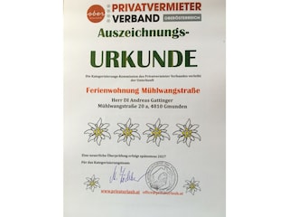 Appartamento per vacanze Gmunden Documento 35