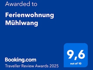 2025_Booking.com_Traveller Review Award 2025