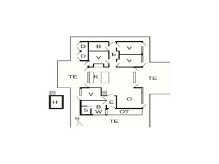 Maison de vacances Spodsbjerg Plan d'étage 56