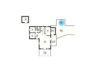 Casa per le vacanze Ydby Pianta del piano 31