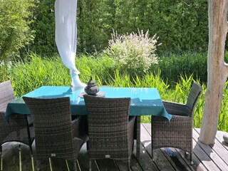 Überdachte Terrasse