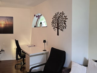 Wohnzimmer Arbeitsbereich
