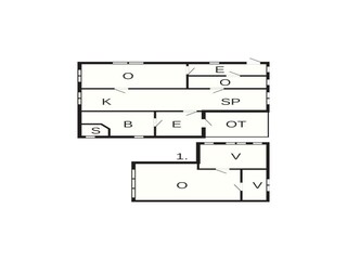 Casa de vacaciones Landeryd Plano de planta 5