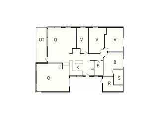 Vakantiehuis Hou Grondplan 49