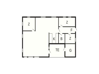 Holiday house Hou Floor Plan 14
