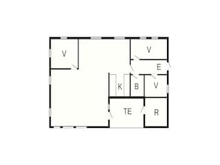 Vakantiehuis Hou Grondplan 34