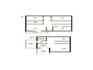 Vakantiehuis Ingeberg Grondplan 24