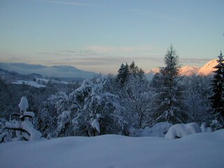 Sonnenuntergang im Winter