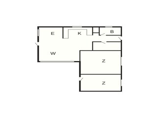 Ferienhaus Vaeggerløse Grundriss 2