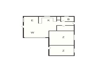 Maison de vacances Vaeggerløse Plan d'étage 2