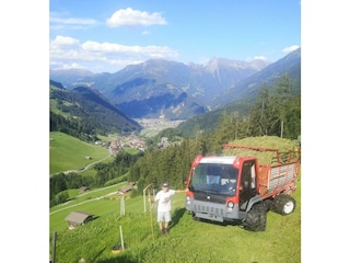 tolle Aussicht auf Mayrhofen