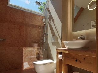 Badezimmer mit Dachfenster, Top 3, Chalet Tauplitz