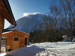 Chalet Tauplitz mit Blick zum Grimming