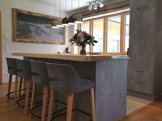 Küchentresen mit Hocker im Top 1, Chalet Tauplitz