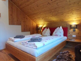Schlafzimmer im Top 2, Chalet Tauplitz
