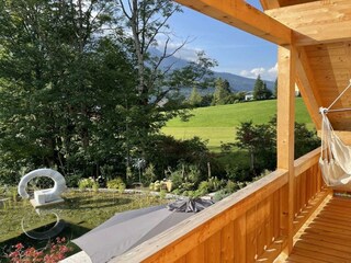 Chalet Tauplitz, FW Louis, Balkon