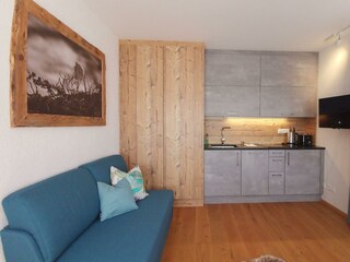 Chalet Tauplitz, Wohnküche im Top 2