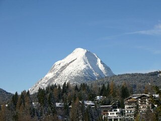 Hohe Munde Blick vom Haus Alpenland Seefeld