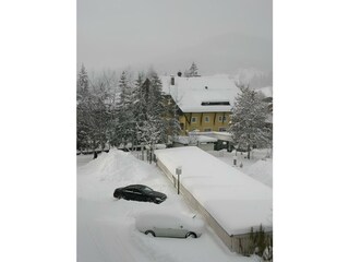 Ausblick Winter Appartement Hohe Munde Seefeld